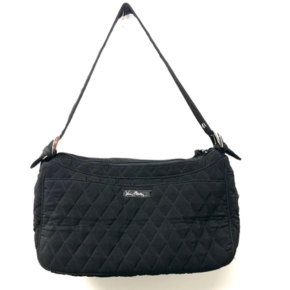 Vera Bradley black quilted purse/ hand bag - Picture 1 of 4